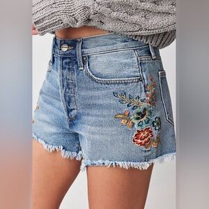 Driftwood button fly Goldie shorts by free people size 29 NWT